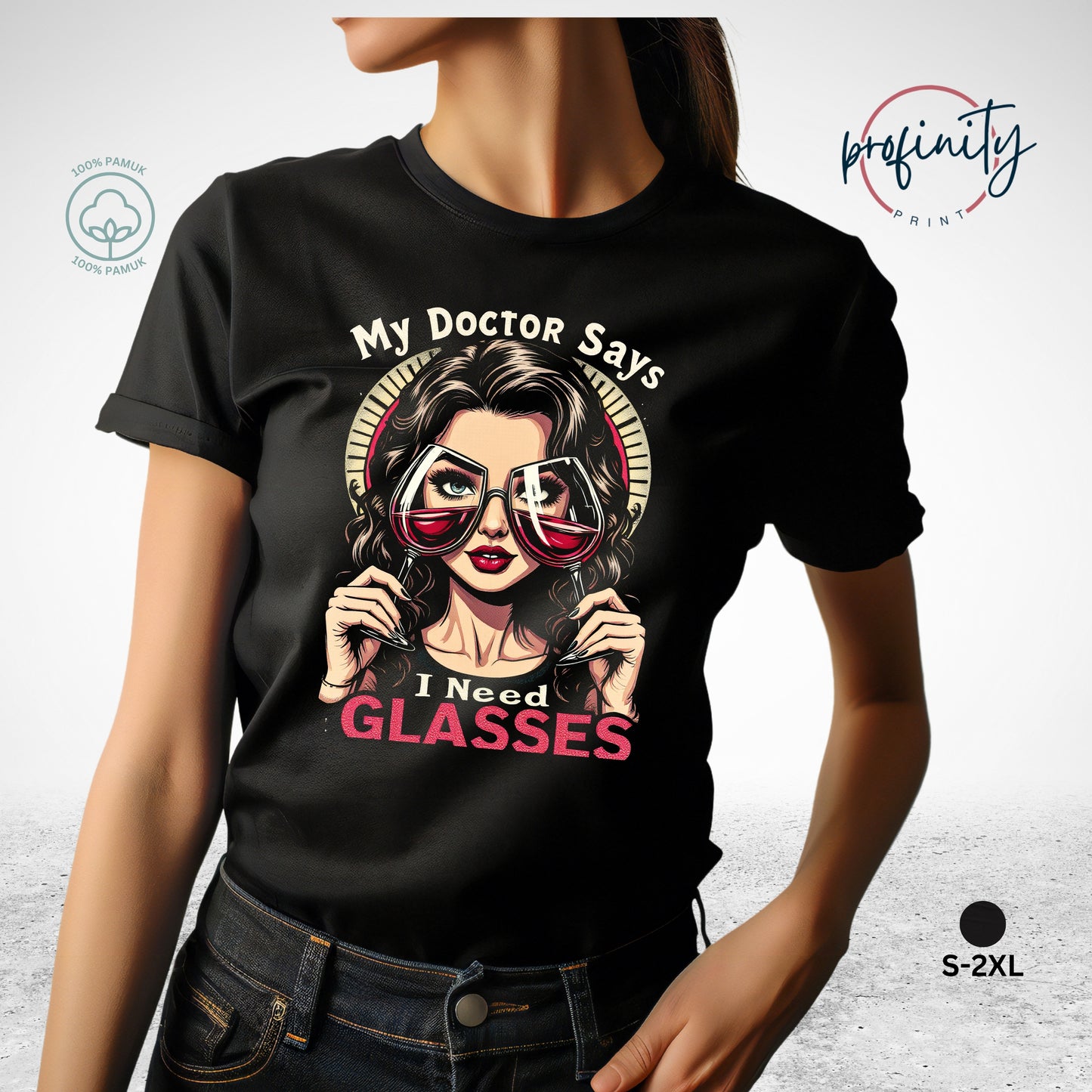 I need glasses - majica