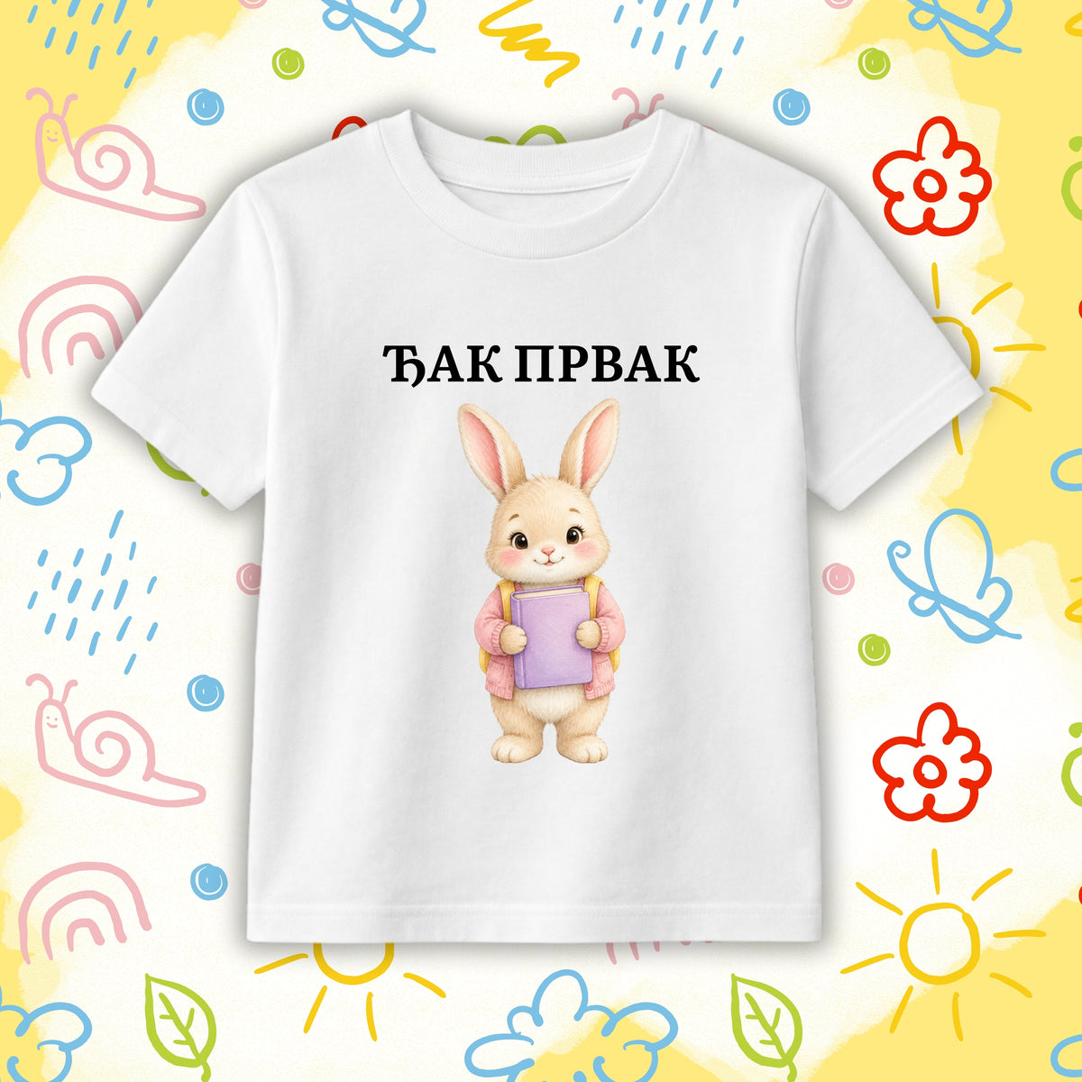 Đak Prvak Zec - dečija majica