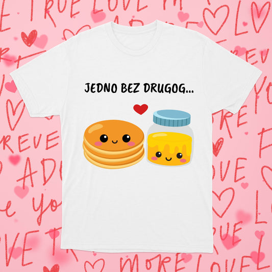 Palačinka&Džem - Komplet majice za parove