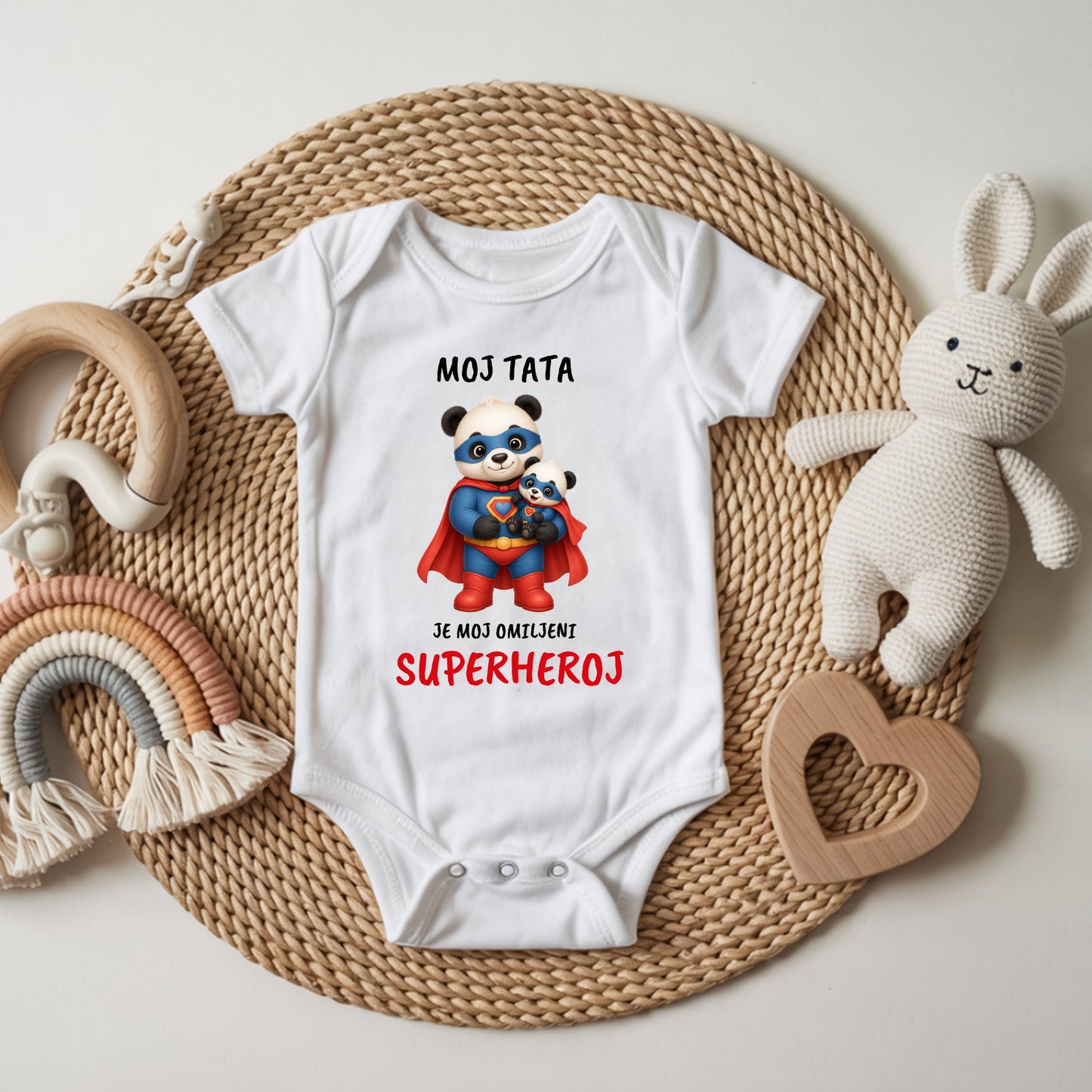 Superheroj Panda - bodić