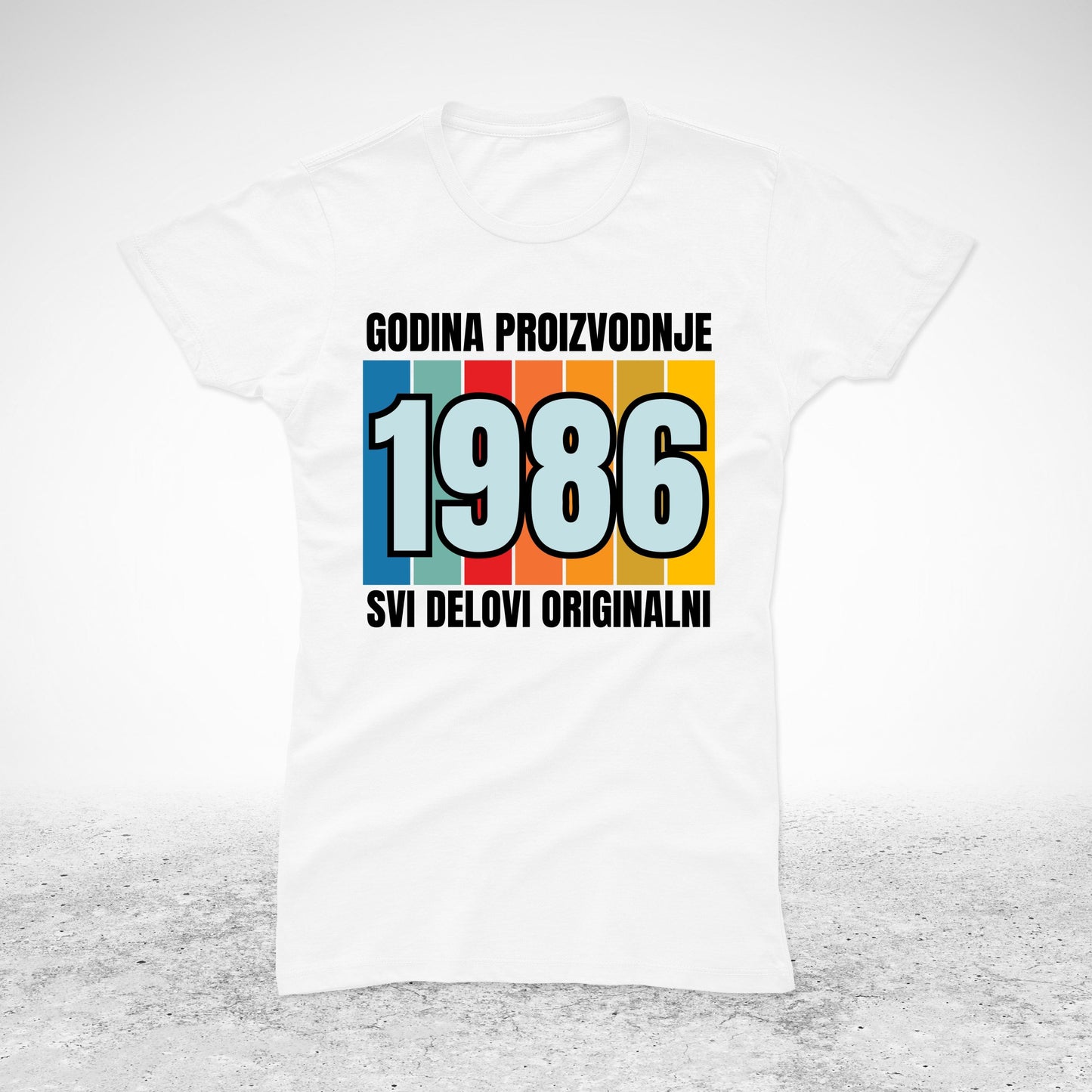 1986 - ŽENSKA MAJICA S