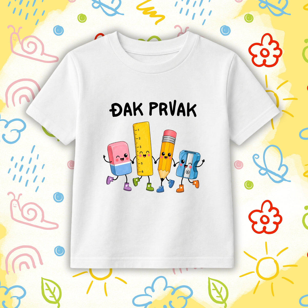 Đak Prvak Latinica - dečija majica