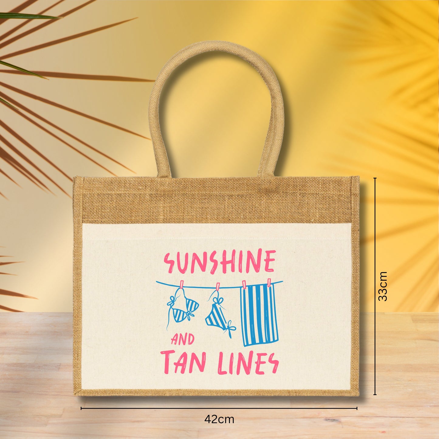 Sunshine and tan lines - Torba za plažu M02