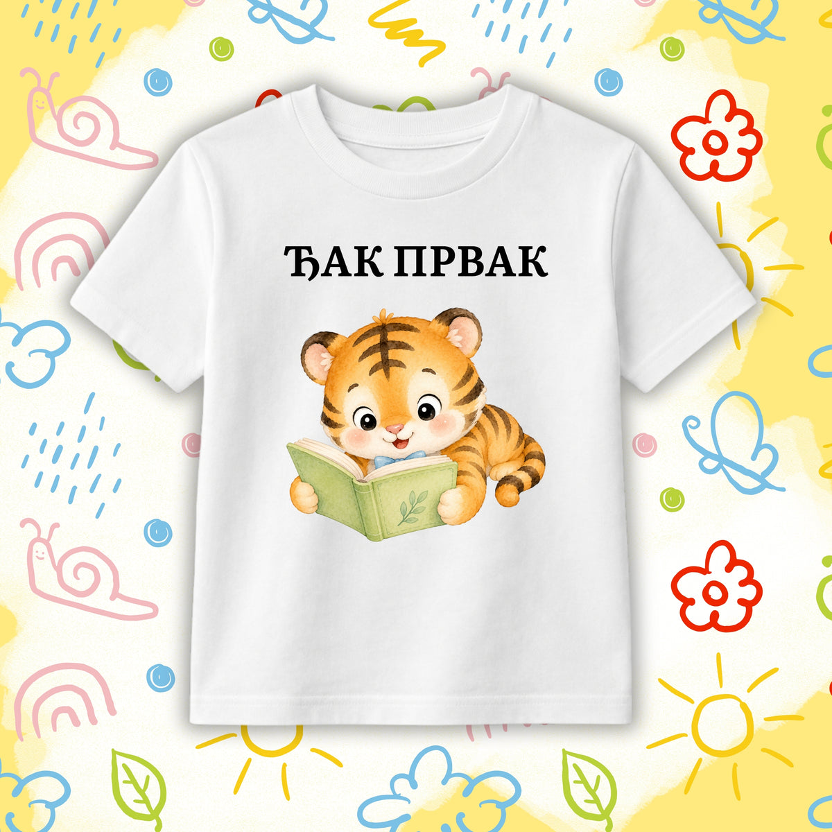 Đak Prvak Tigar - dečija majica