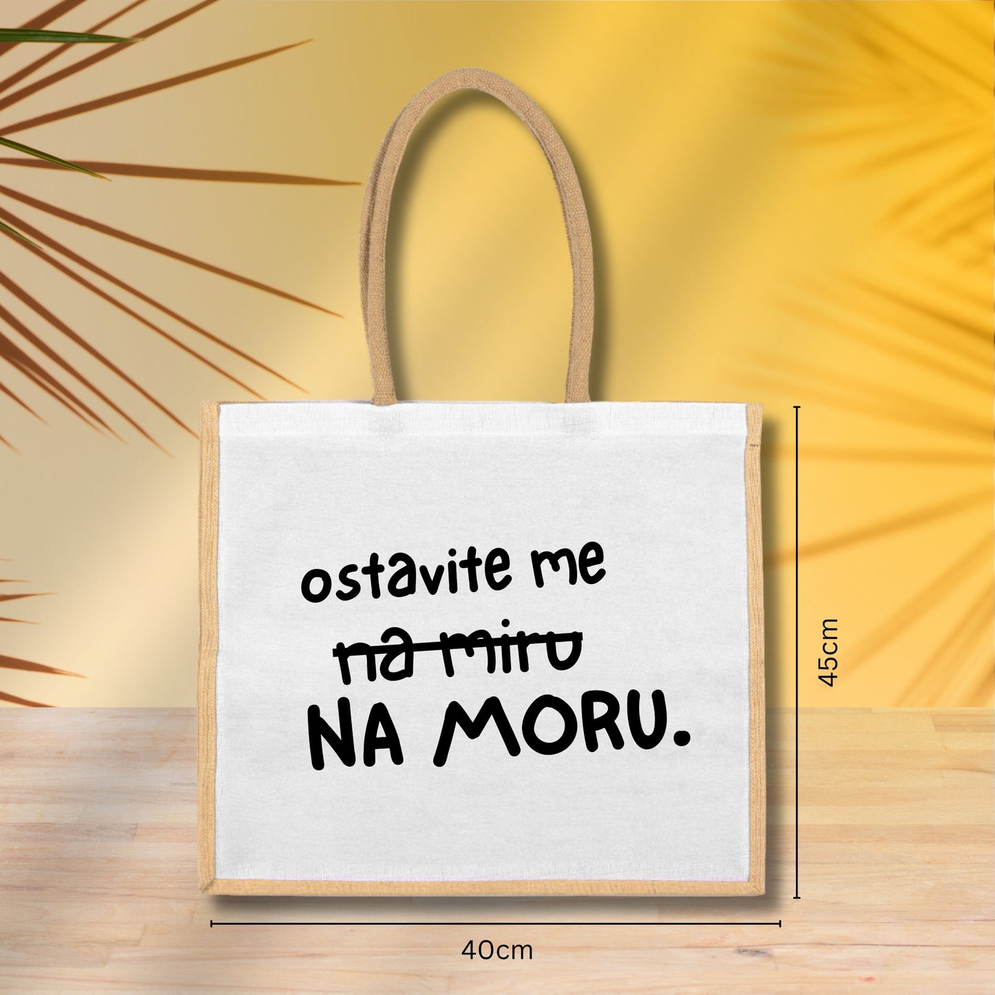 Ostavite me na moru - Torba za plažu M01