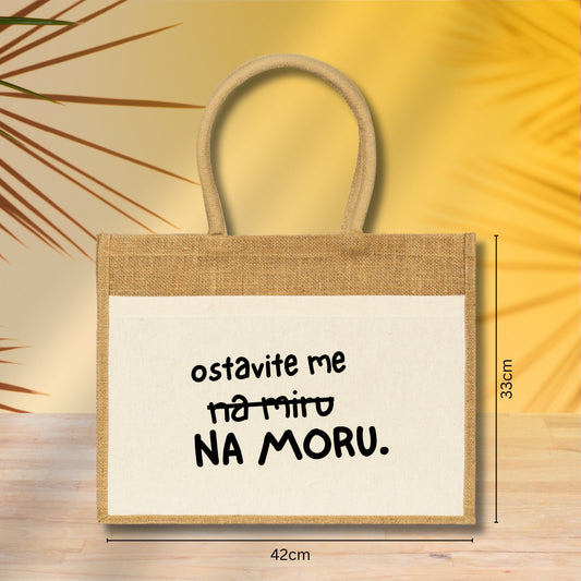 Ostavite me na moru - Torba za plažu M02