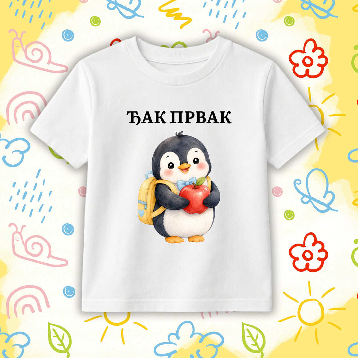 Đak Prvak Pingvin - dečija majica