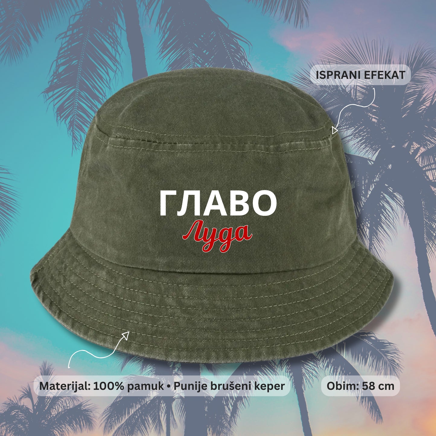 Glavo luda - Šeširić