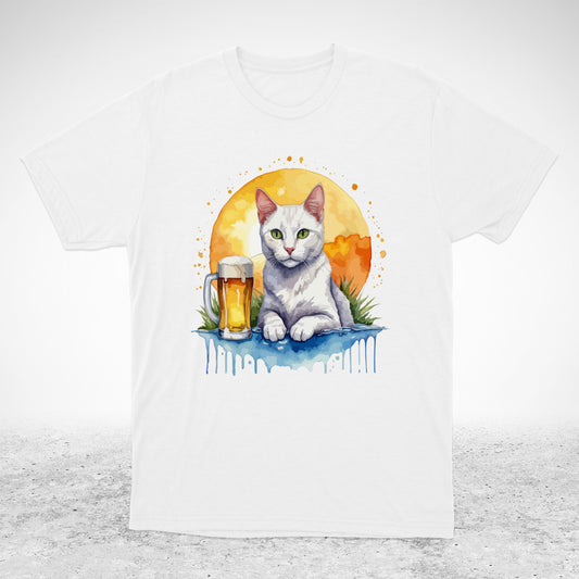 Beli mačak - majica