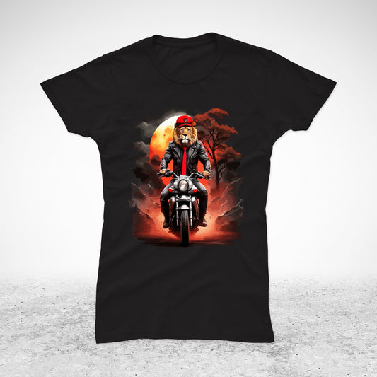 Lav na motoru - majica