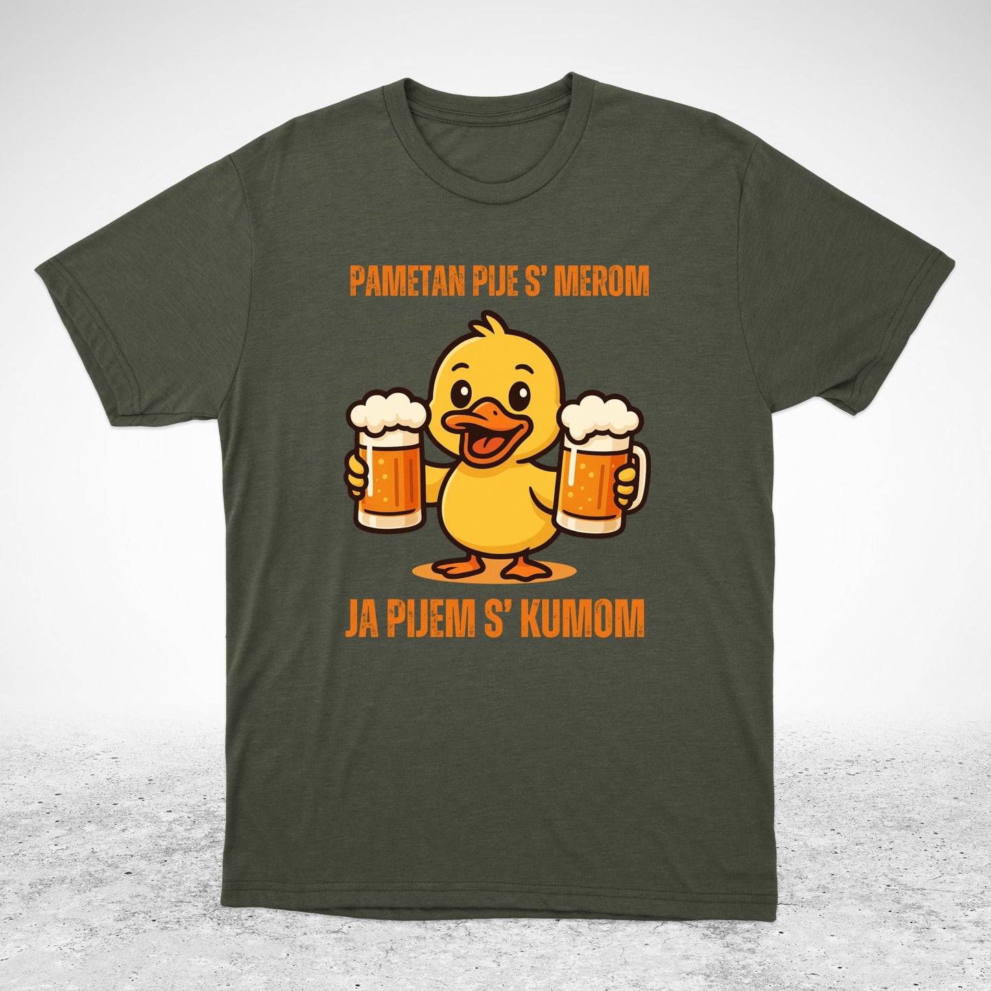 Pametan pije s merom - MUŠKA MAJICA L