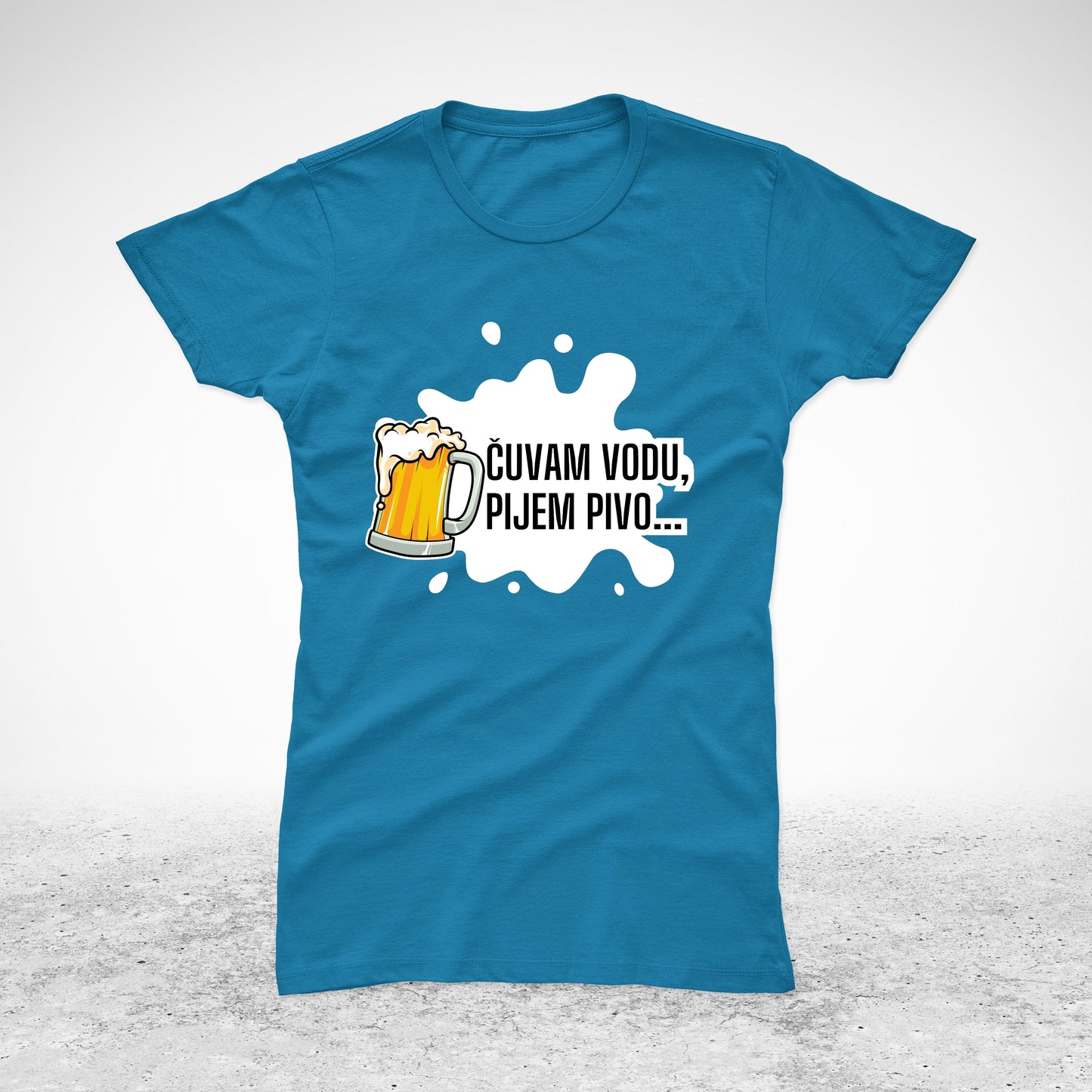 Čuvam vodu pijem pivo - majica