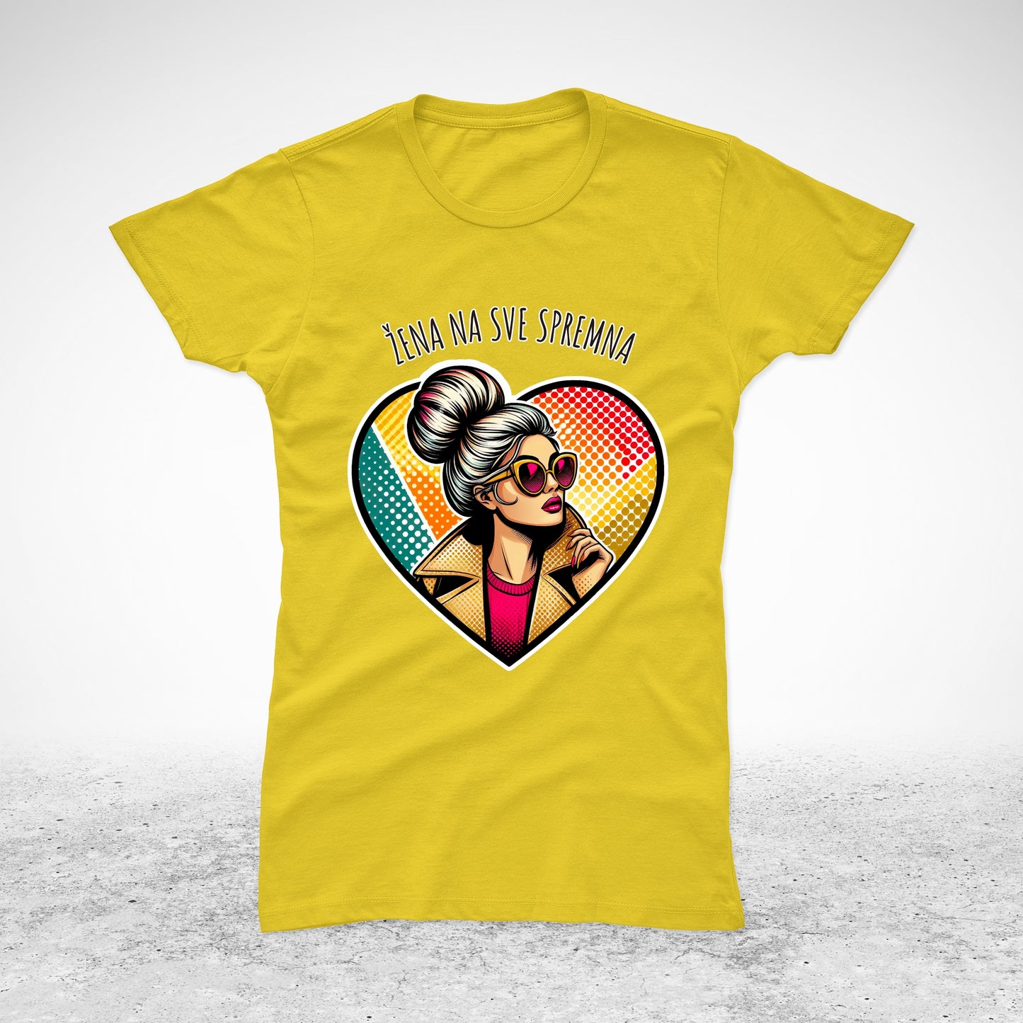 Žena na sve spremna - majica