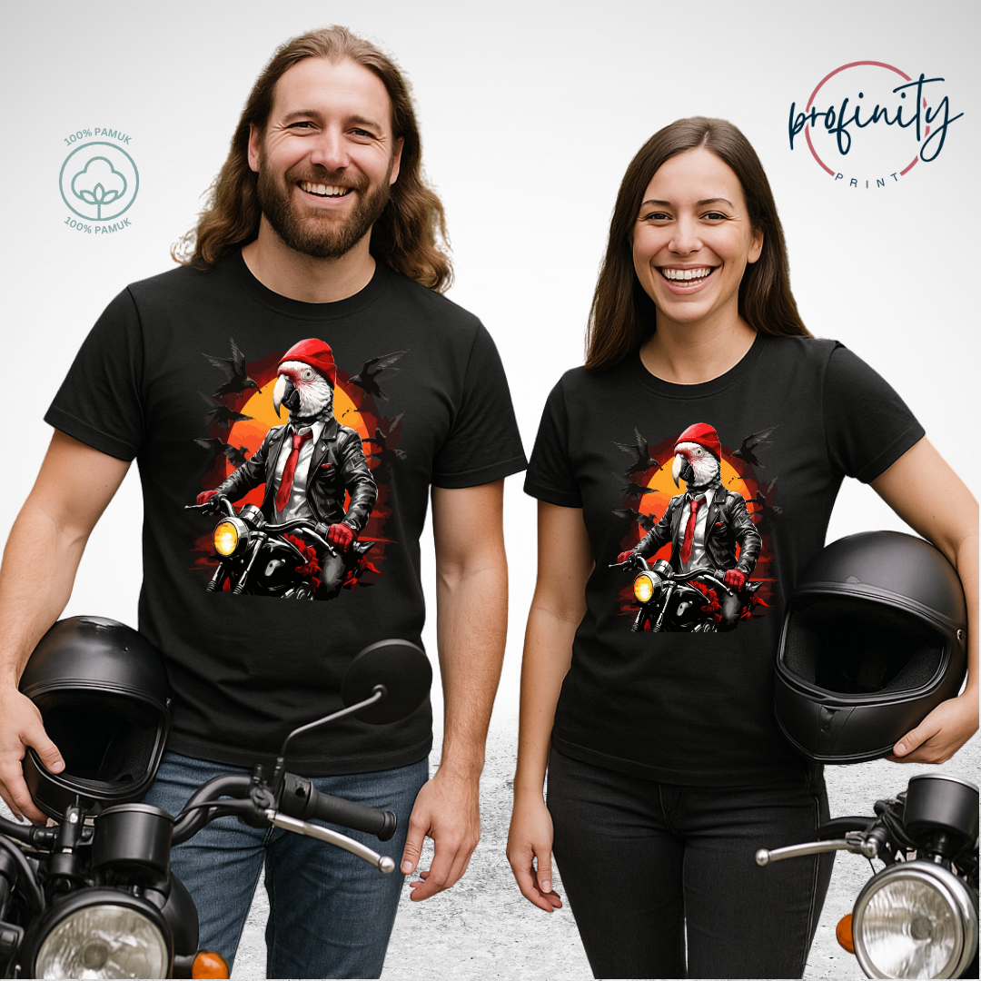 Moto papagaj - majica