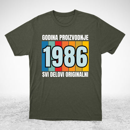 1986 - majica