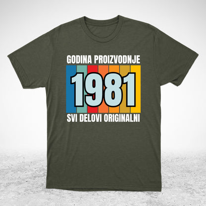 1981 - majica