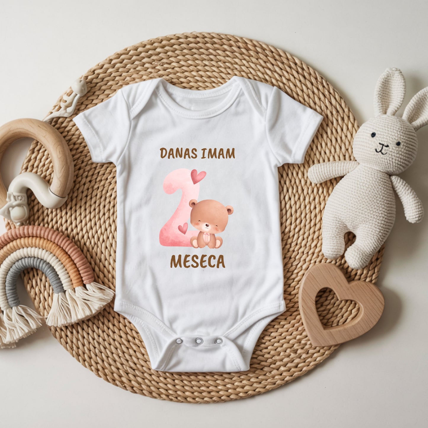 Danas imam - meda dečiji bodić za devojčice