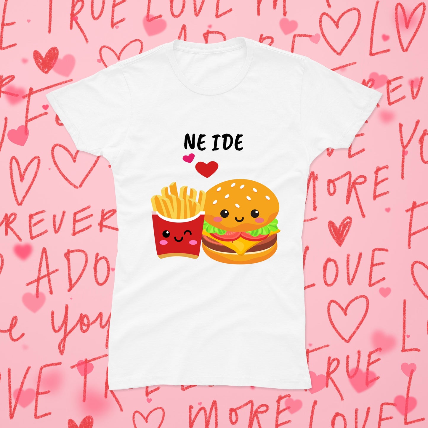 Burger&Pomfrit - Komplet majice za parove