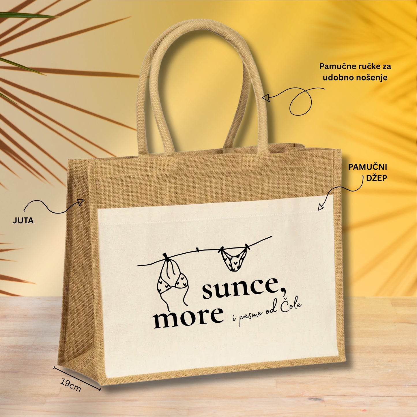 Sunce more - Torba za plažu M02