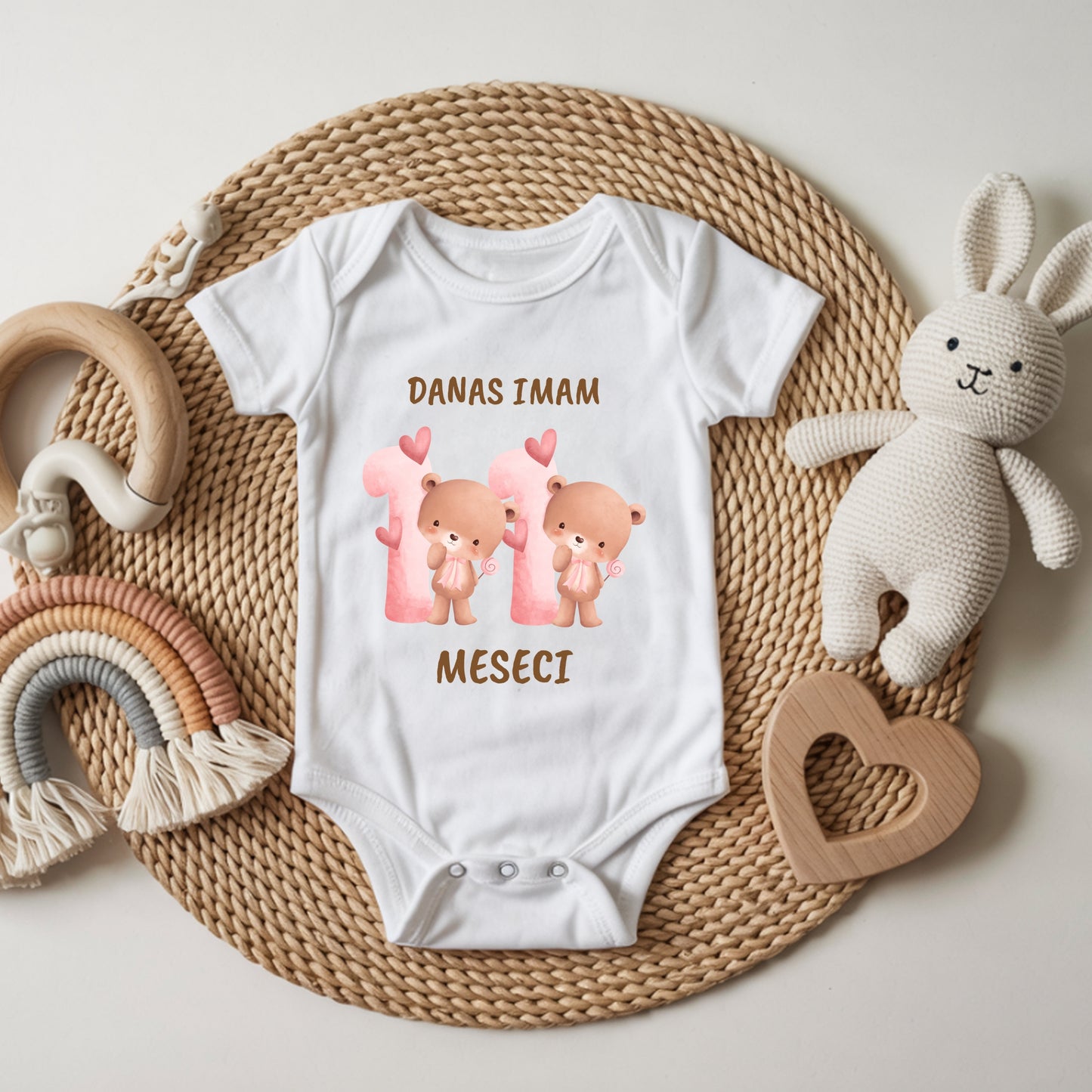 Danas imam - meda dečiji bodić za devojčice