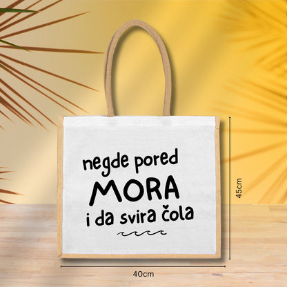 Negde pored mora - Torba za plažu M01