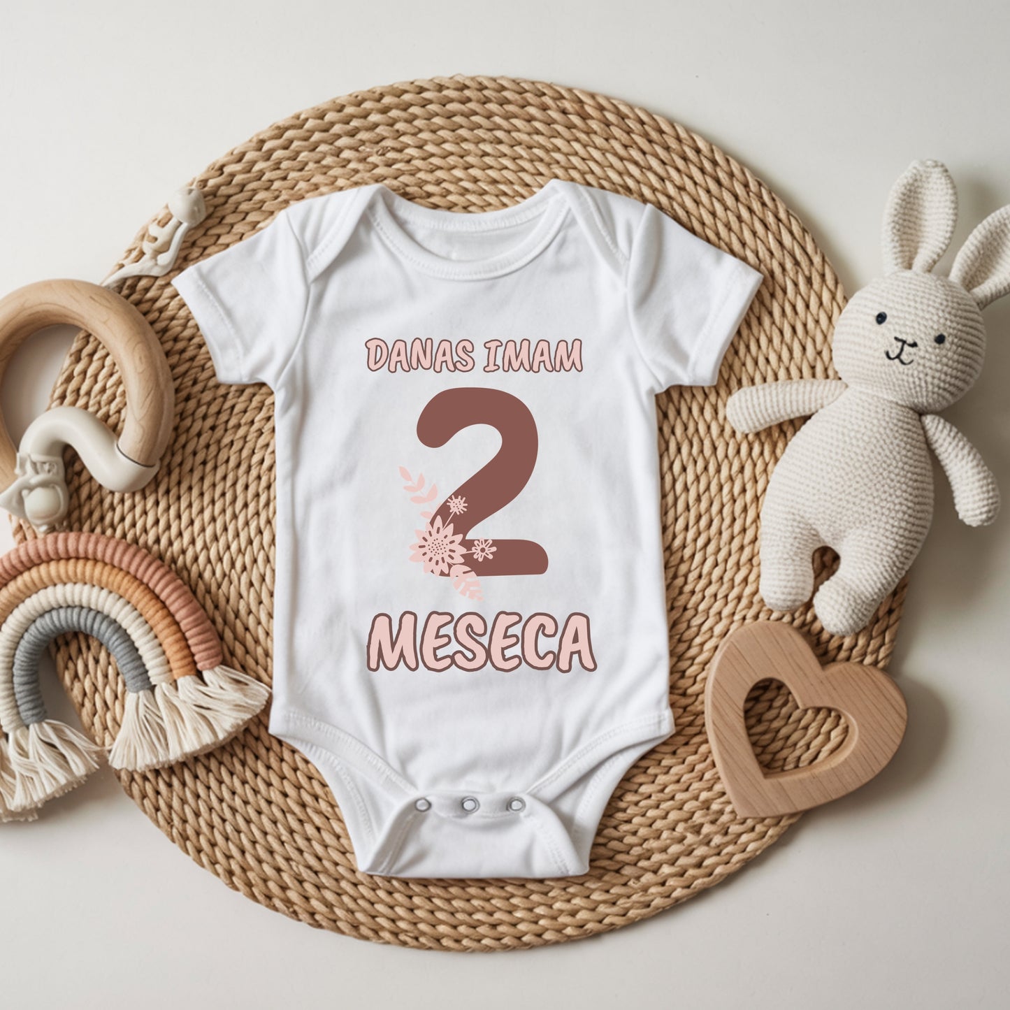 Danas imam - cvetić dečiji bodić