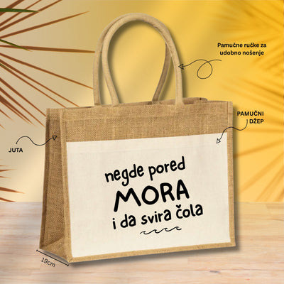 Negde pored mora - Torba za plažu M02