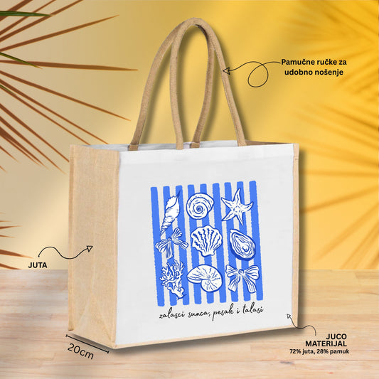 Zalasci sunca - Torba za plažu M01