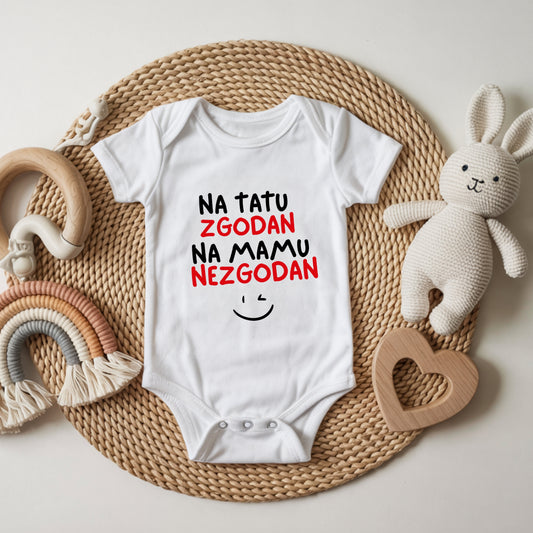 Na tatu zgodan, na mamu nezgodan - bodić za dečake