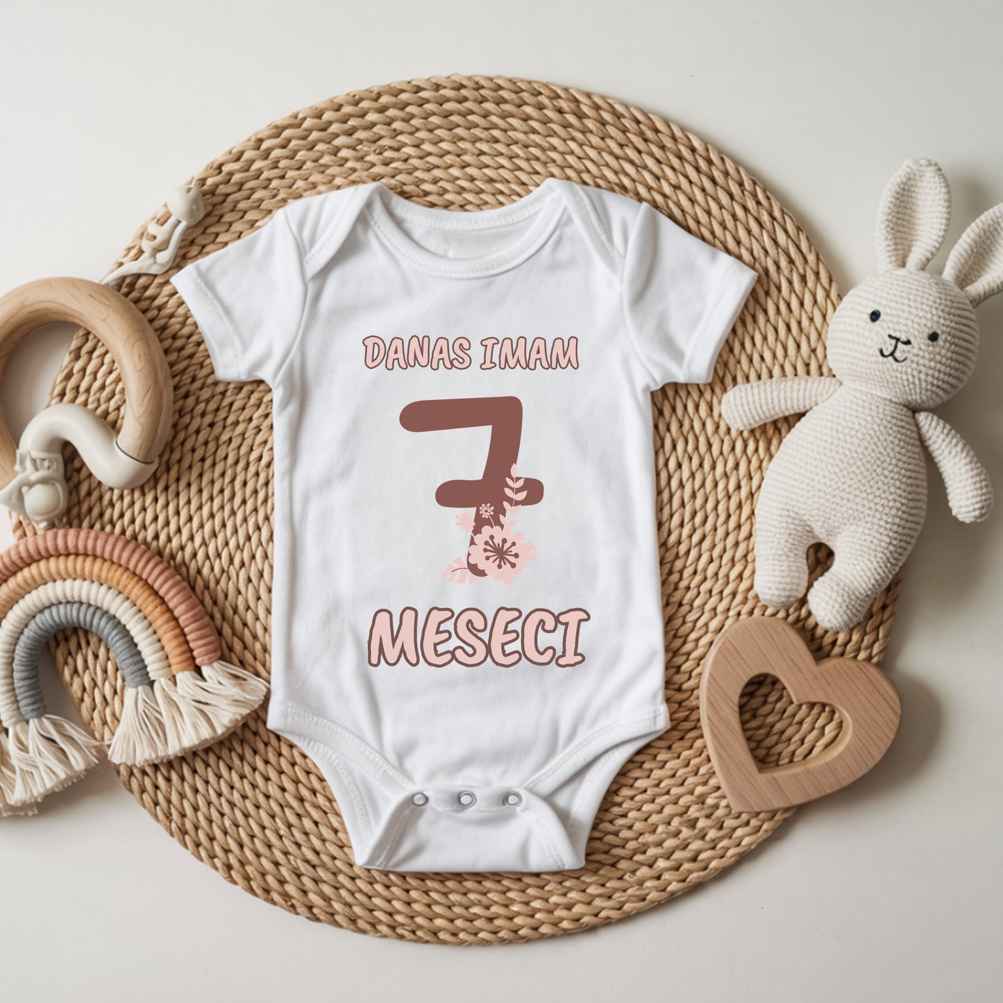 Danas imam - cvetić dečiji bodić