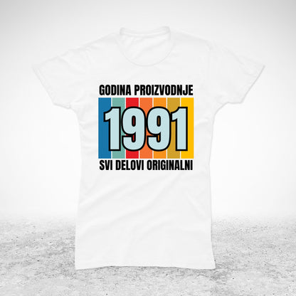 1991 - majica