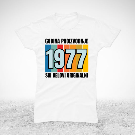 1977 - majica