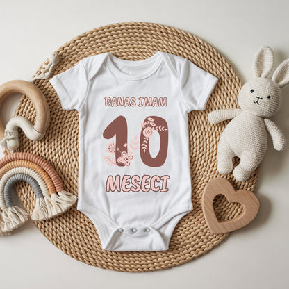 Danas imam - cvetić dečiji bodić