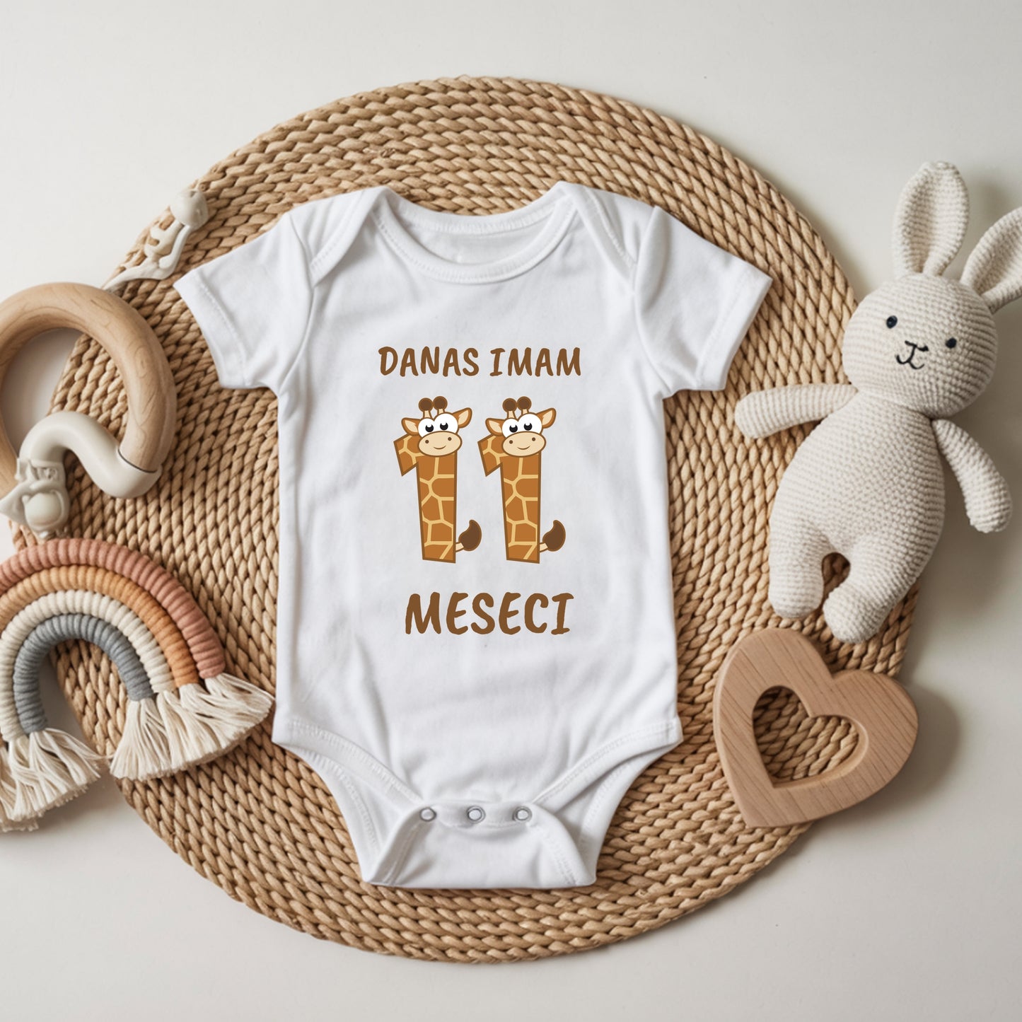 Danas imam - žirafa dečiji bodić