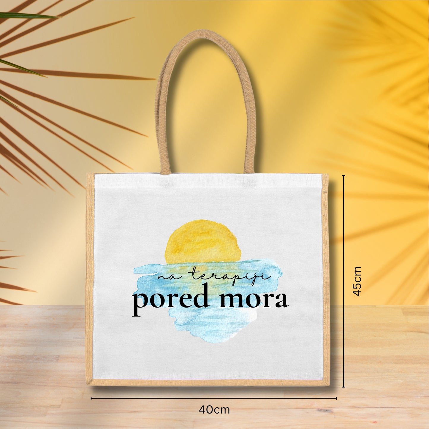 Na terapiji pored mora - Torba za plažu M01