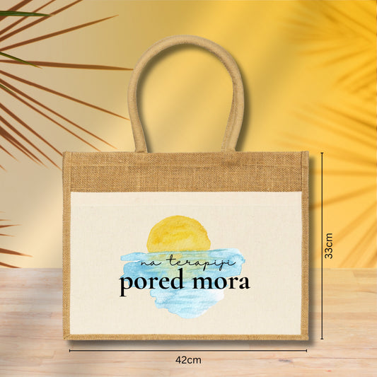 Na terapiji pored mora - Torba za plažu M02