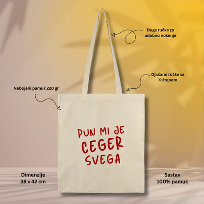 Pun mi je ceger svega - Ceger