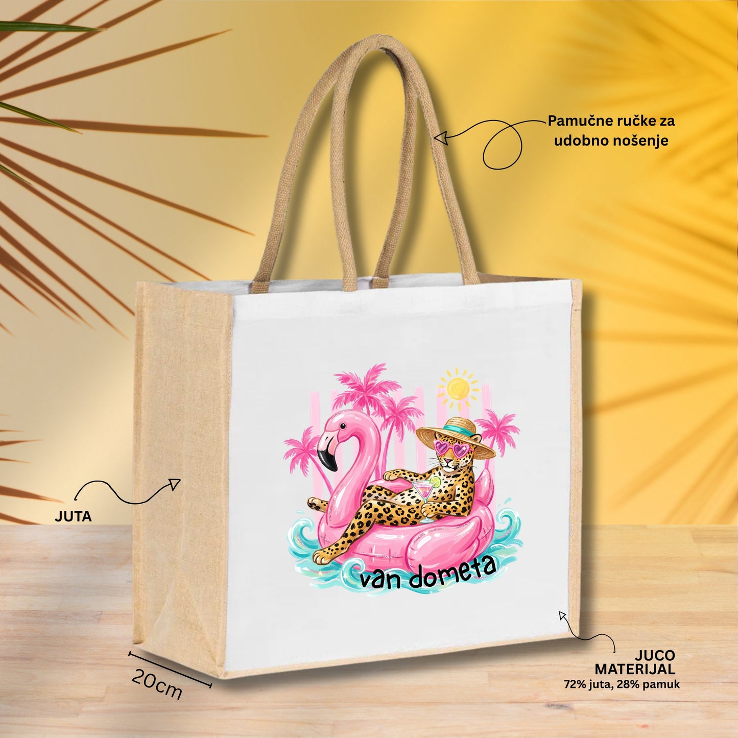 Van dometa - Torba za plažu M01