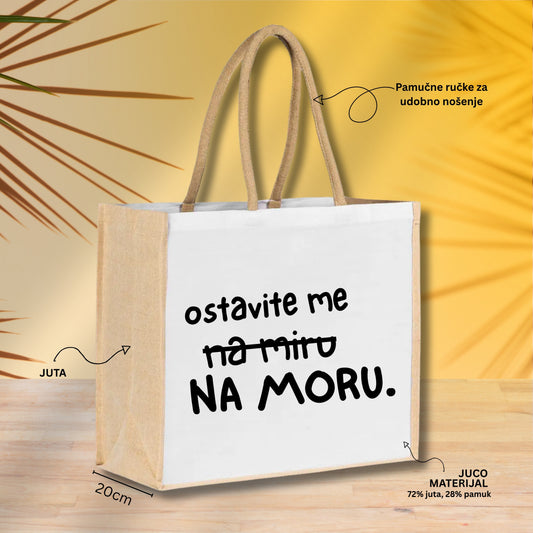 Ostavite me na moru - Torba za plažu M01