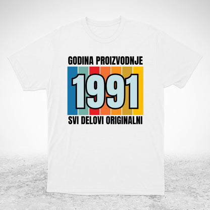 1991 - majica