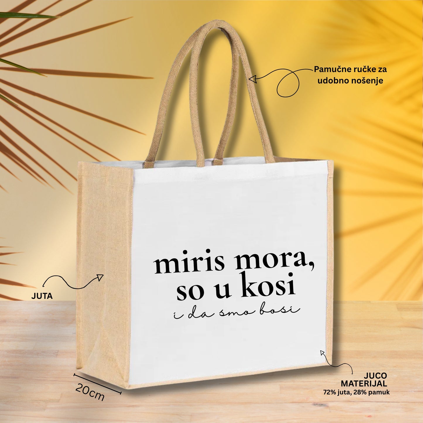 Miris mora - Torba za plažu M01