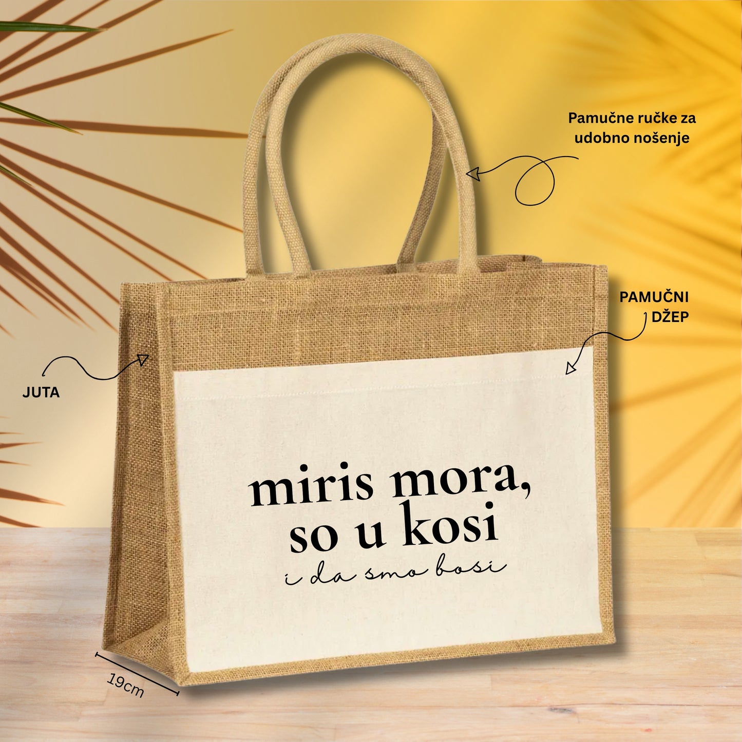 Miris mora - Torba za plažu M02