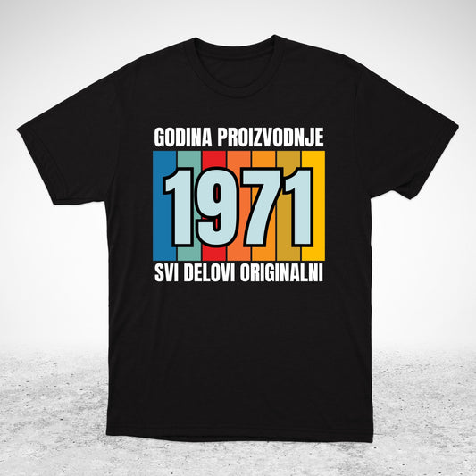 1971 - majica