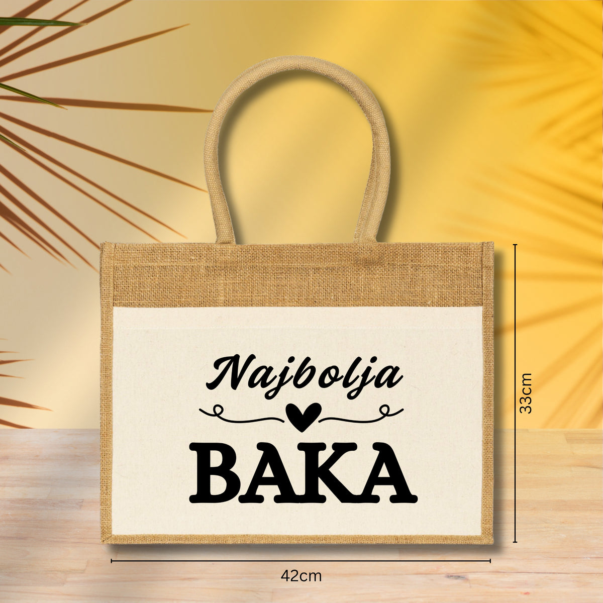 Najbolja BAKA - Torba za plažu M02