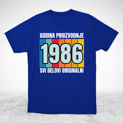 1986 - majica
