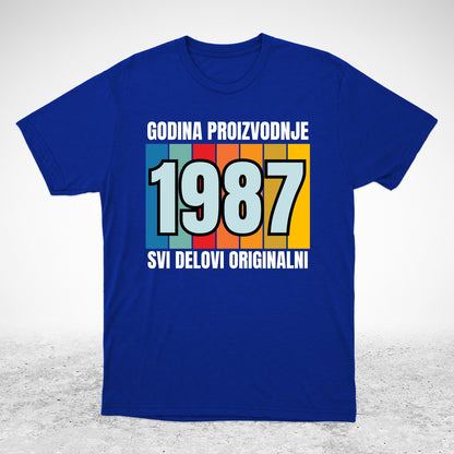 1987 - majica