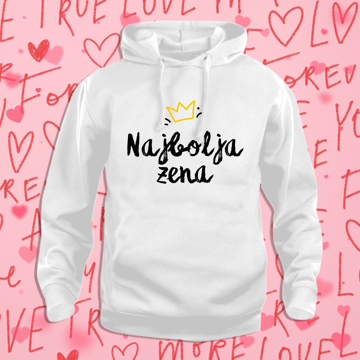 Najbolja žena - beli duks