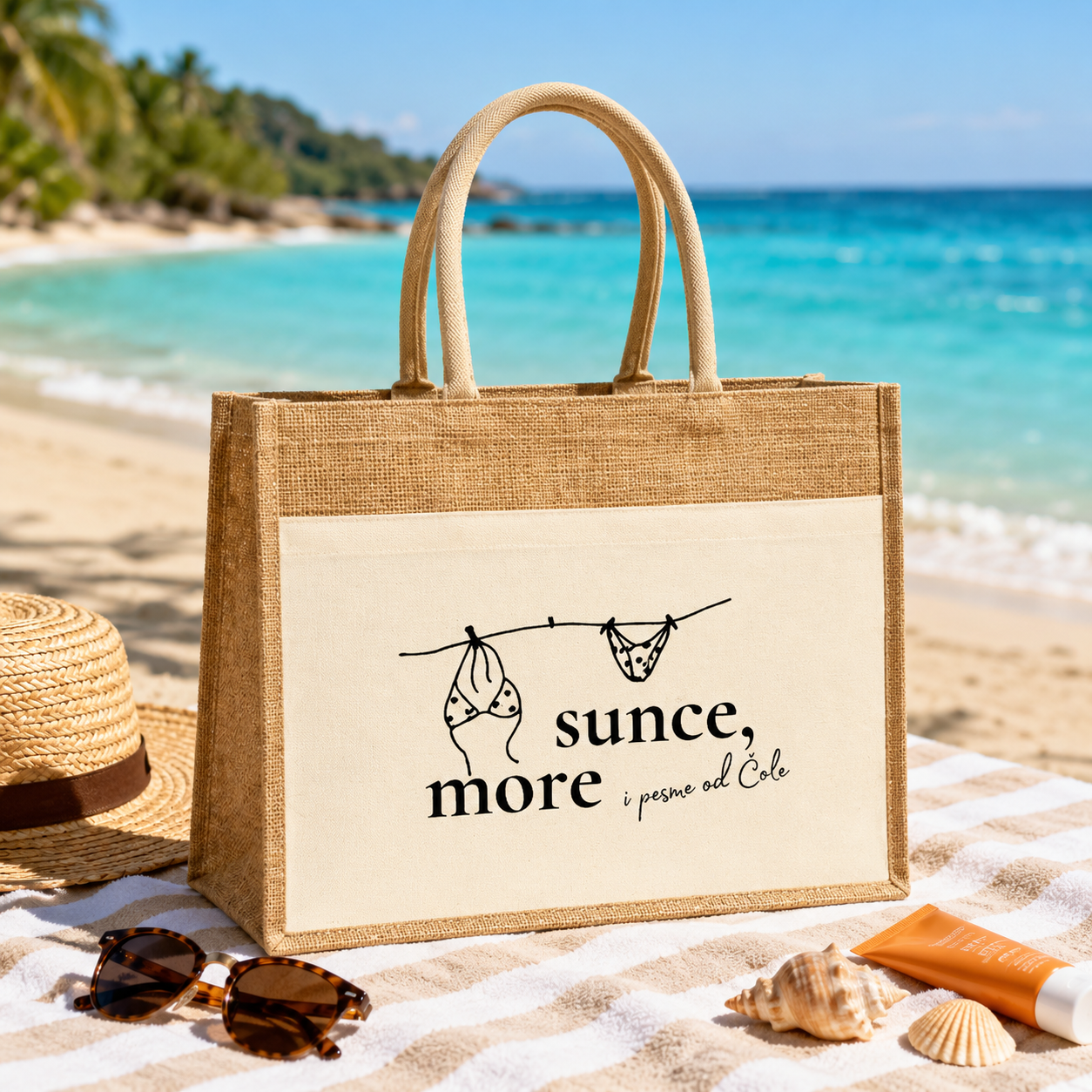 Sunce more - Torba za plažu M02