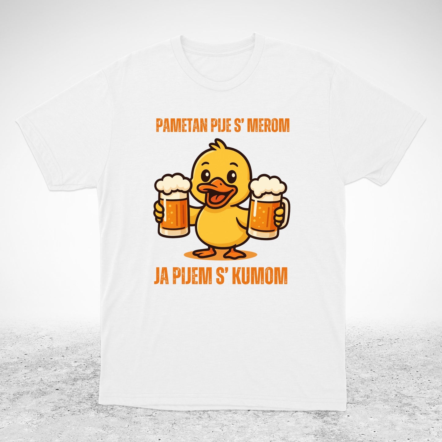 Pametan pije s merom - MUŠKA MAJICA XL