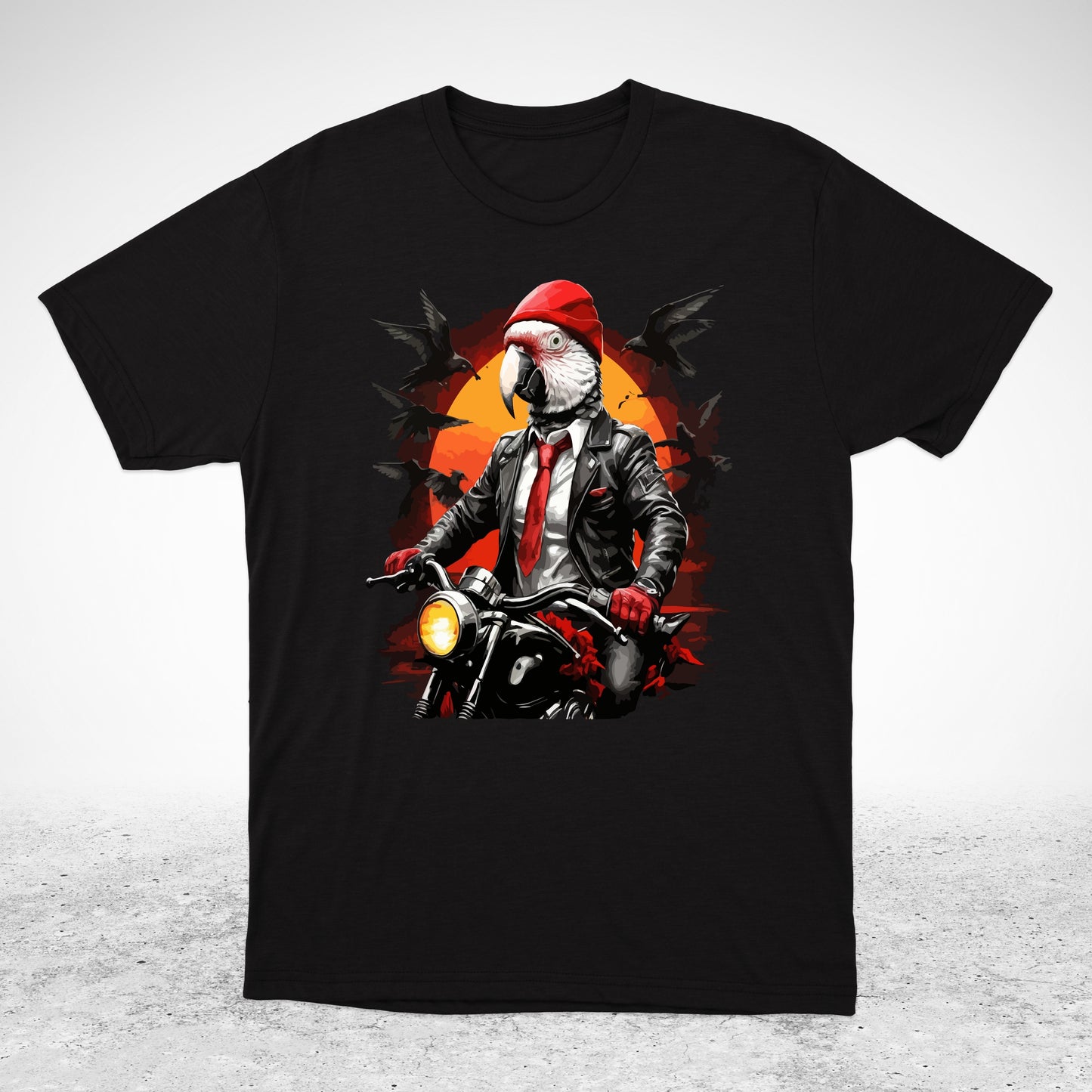 Moto papagaj - majica